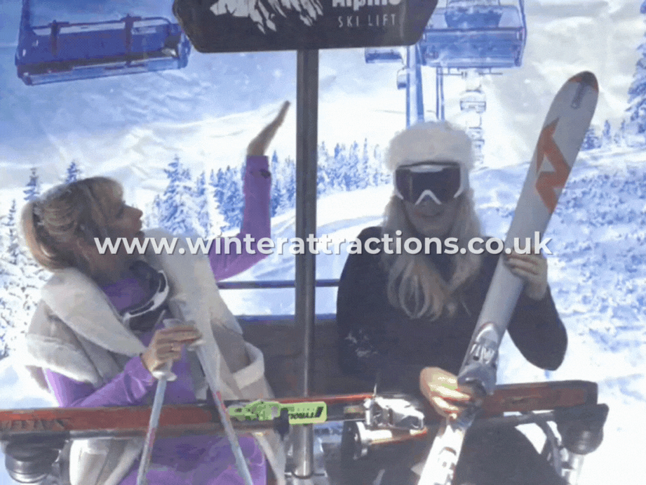 Ski Lift Chair Photo Booth V3
