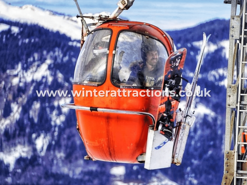 Ski Gondola 74 Display Prop