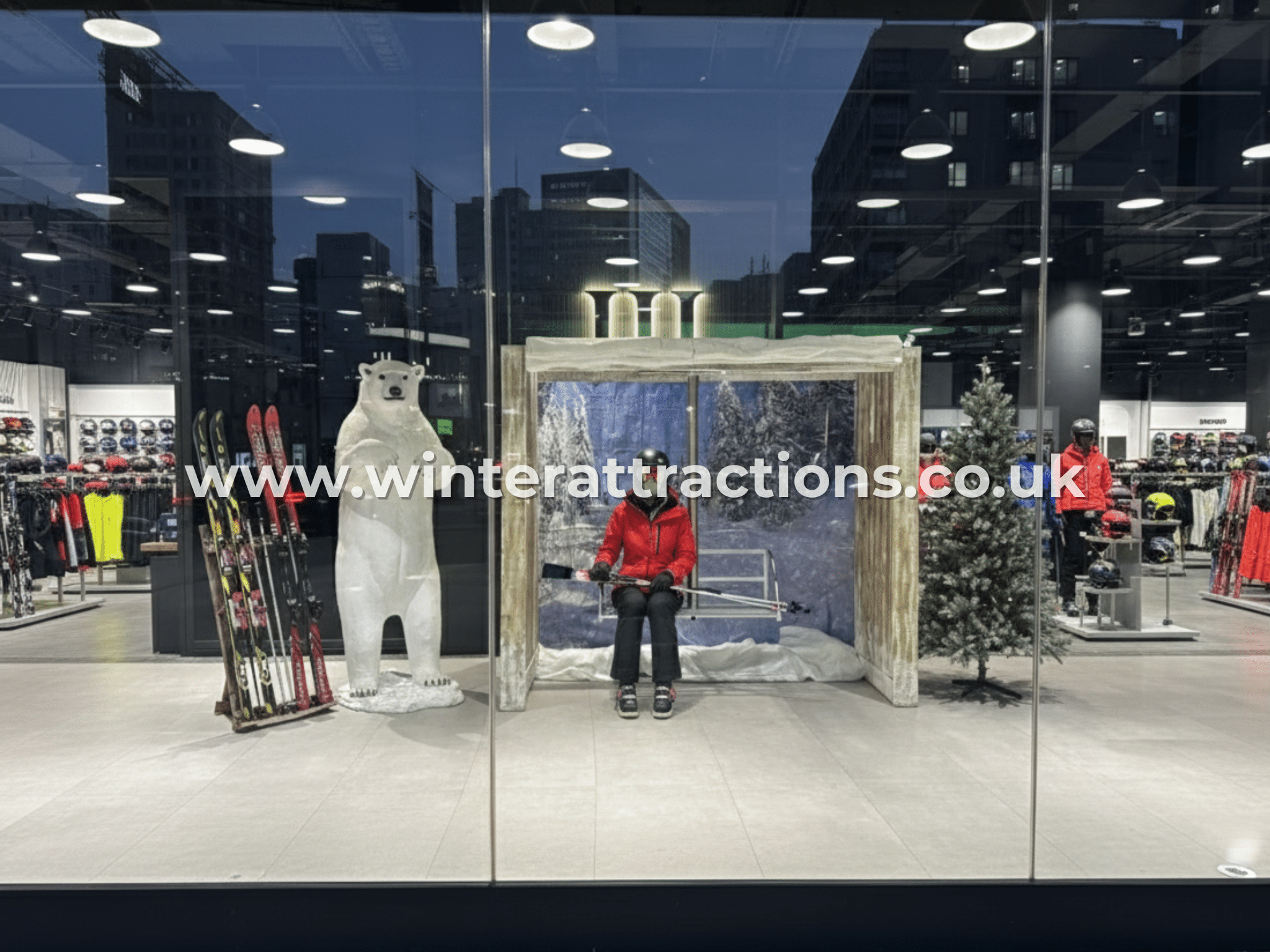 Ski Lift Chair Display Prop – Alpine Selfie Experience
