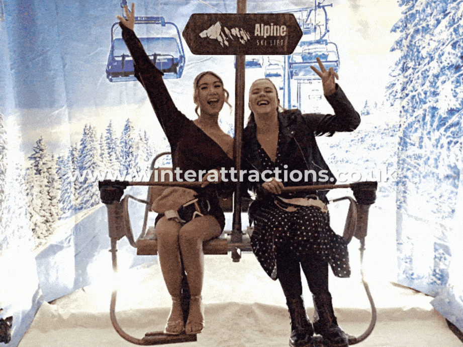 Ski Lift Chair Photo Booth V3