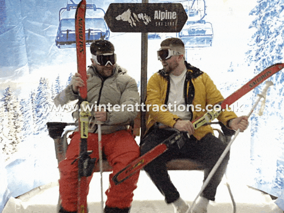 Ski Lift Chair Photo Booth V3