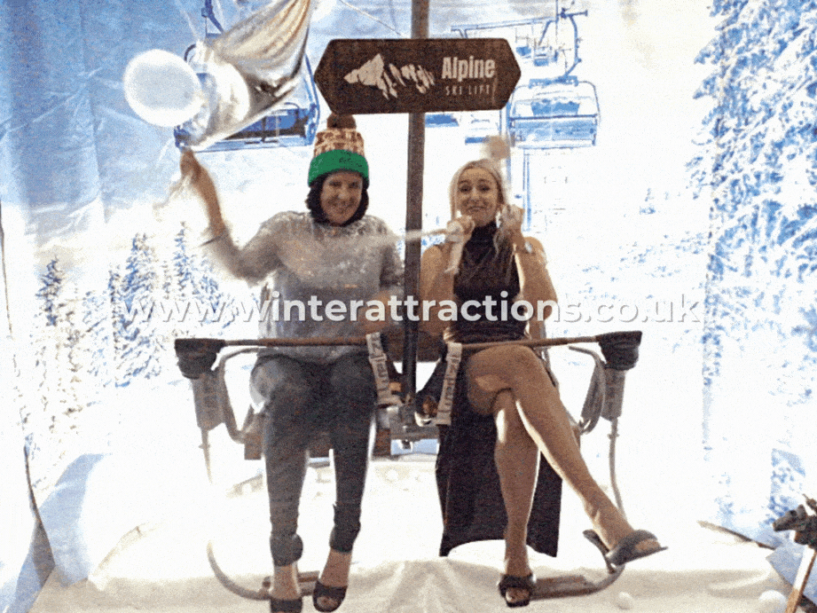 Ski Lift Chair Photo Booth V3
