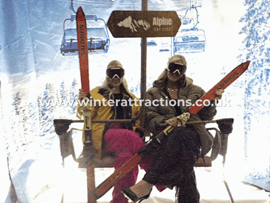 Ski Lift Chair Photo Booth V3