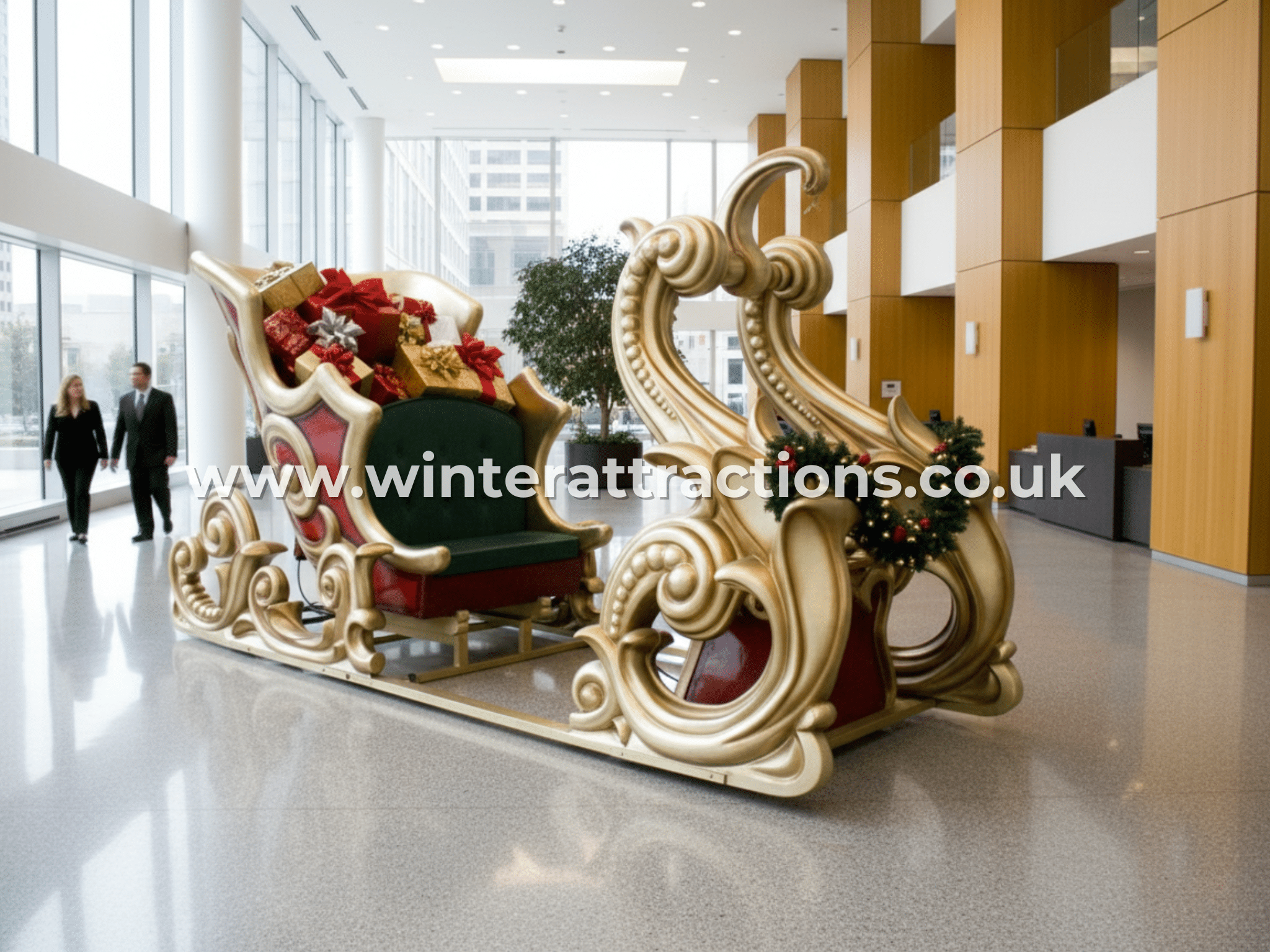 Giant Santa Sleigh
