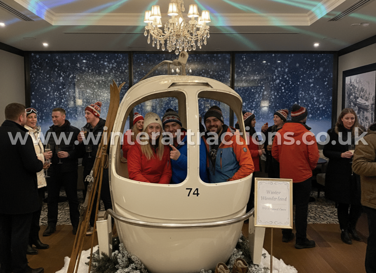 Ski Gondola 74 DIsplay Prop - Event Use